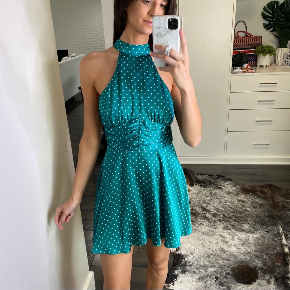 Revolve- Satin dress